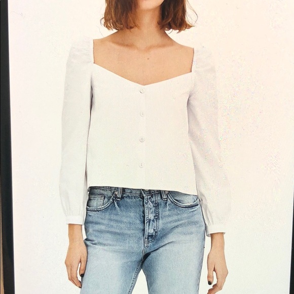 Zara Tops - Zara poplin top